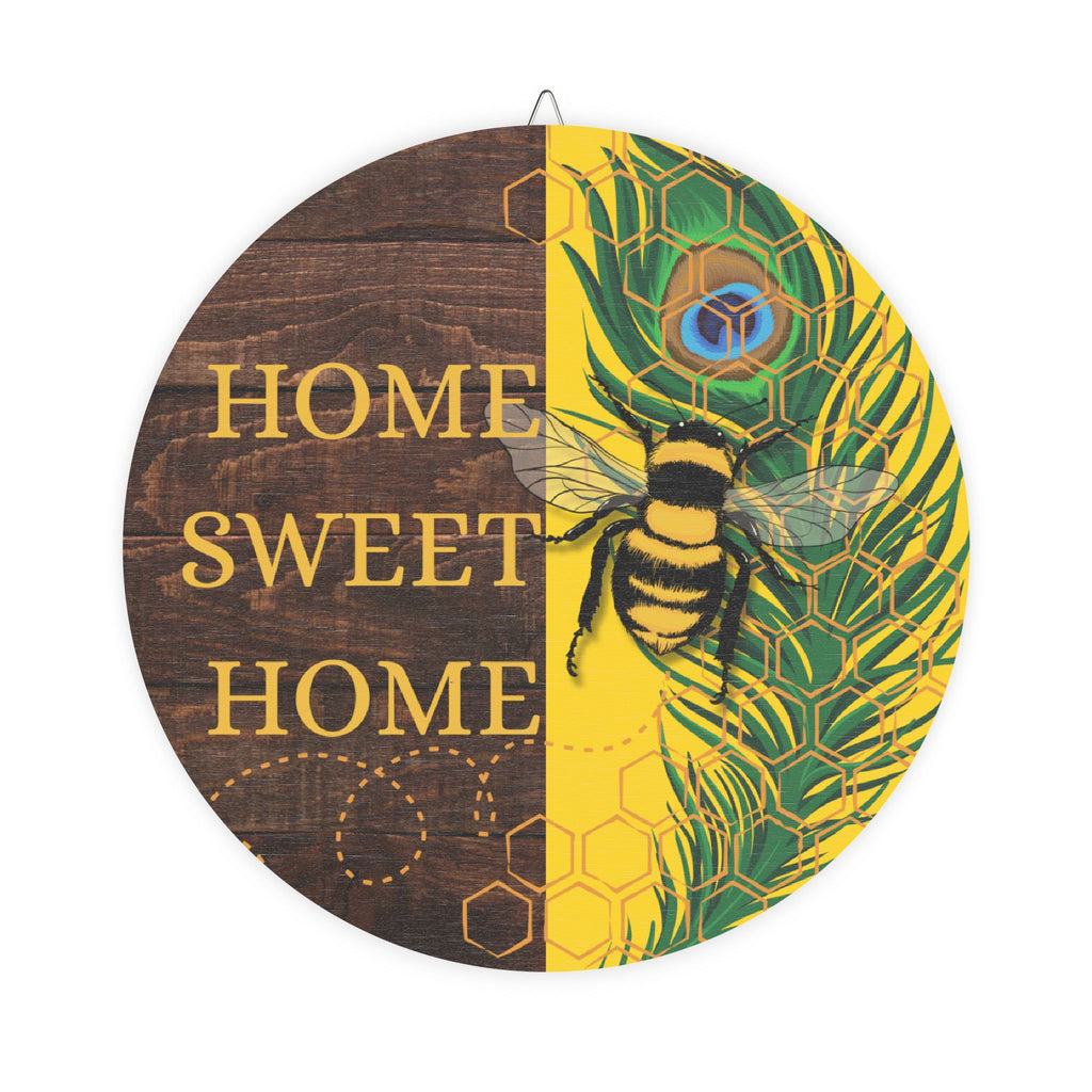 ABUNDANCE LIVES HERE | WOOD SIGN