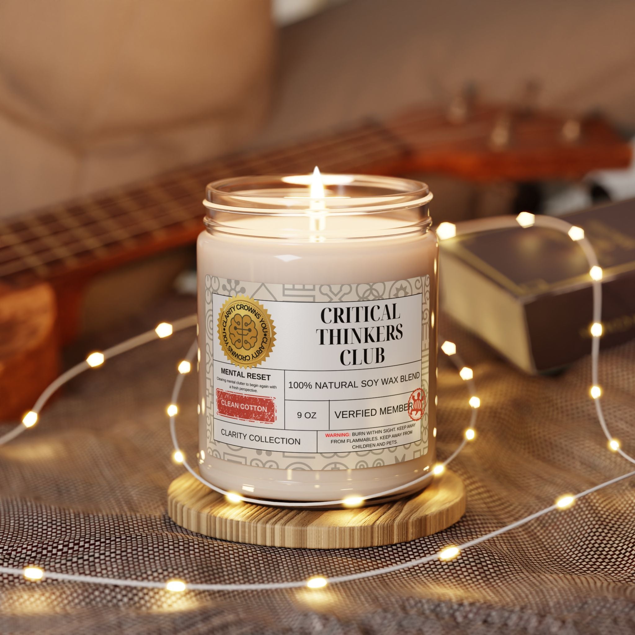 CLEAN COTTON | 9oz CANDLE